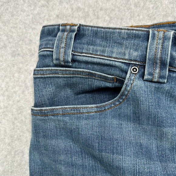 Duluth Trading Co Ballroom Double Flex Jeans Mens 44x30 Relaxed Fit Denim Work‎ - Picture 2 of 8